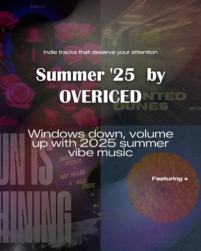 Link in bio 🌙 - for people tired of hearing the same songs on Spotify.
Another hot OVERICED release, this 2025 summer Spotif...