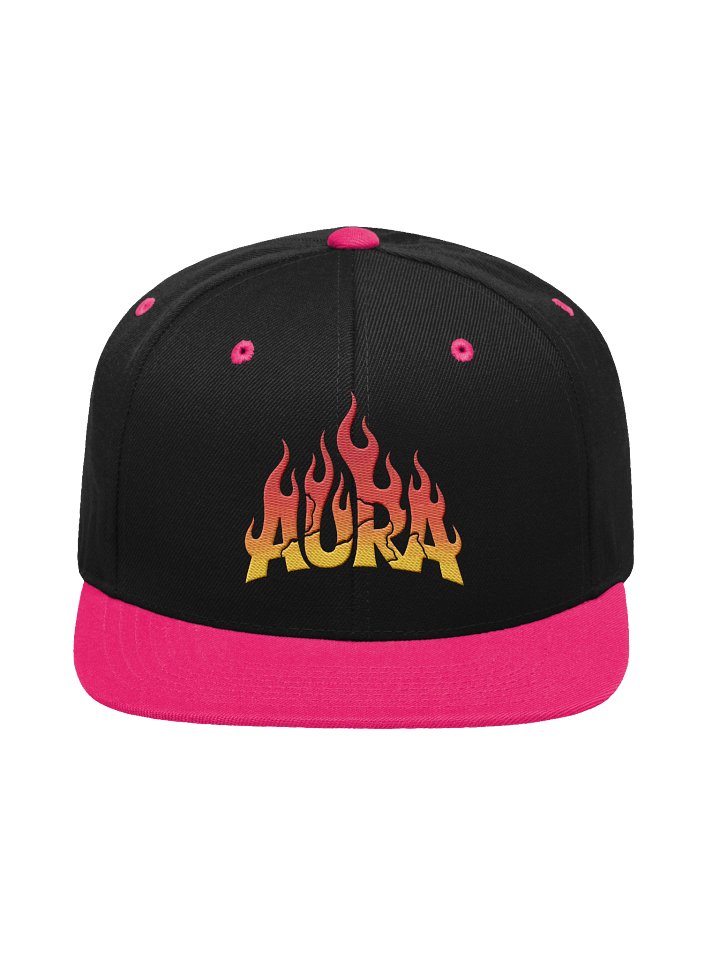 AURA Flame Fusion Snapback Cap product image (1)