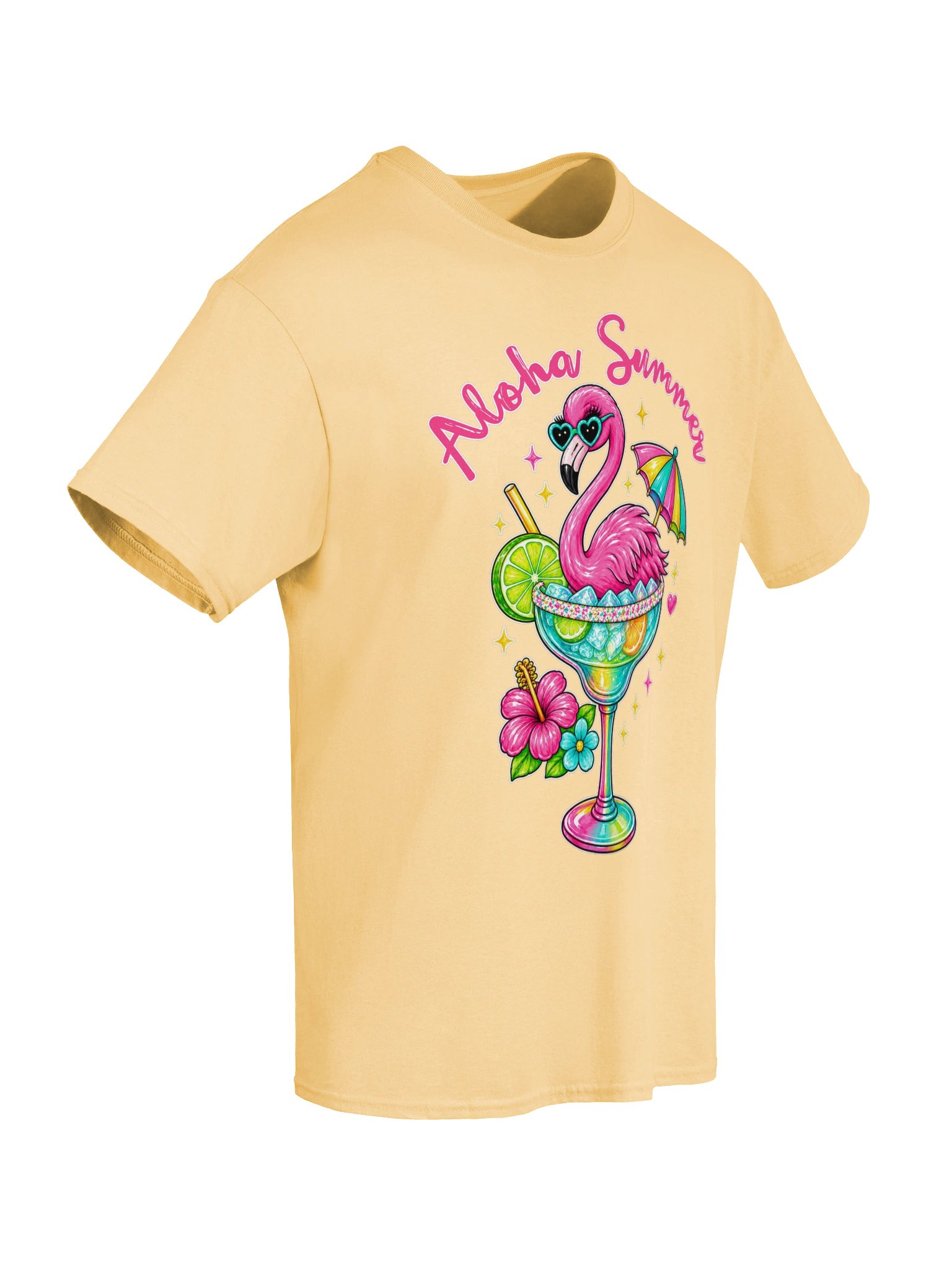 Aloha Summer Flamingo Tee product image (53)