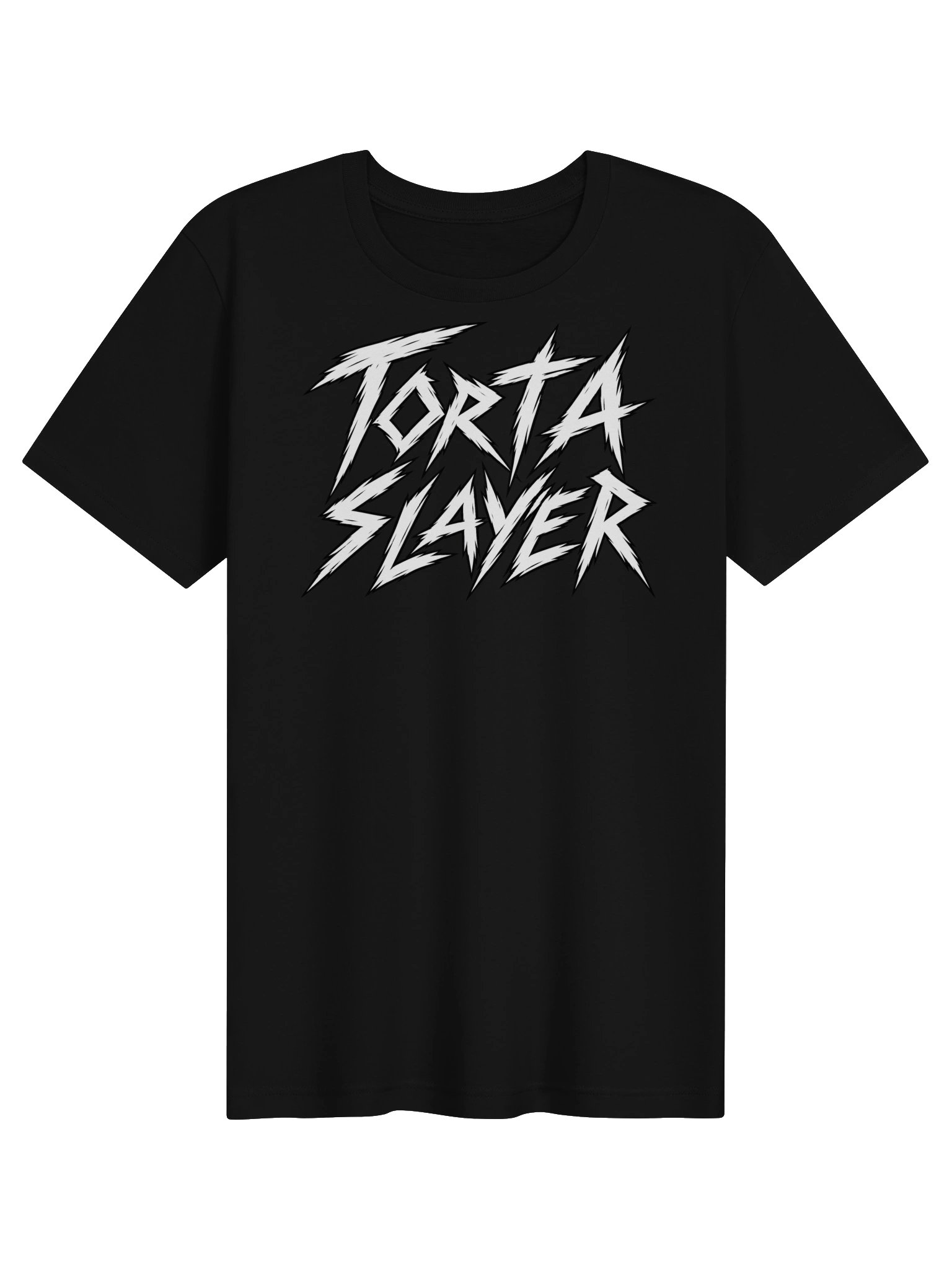 Torta Slayer — White Metal Tee product image (1)