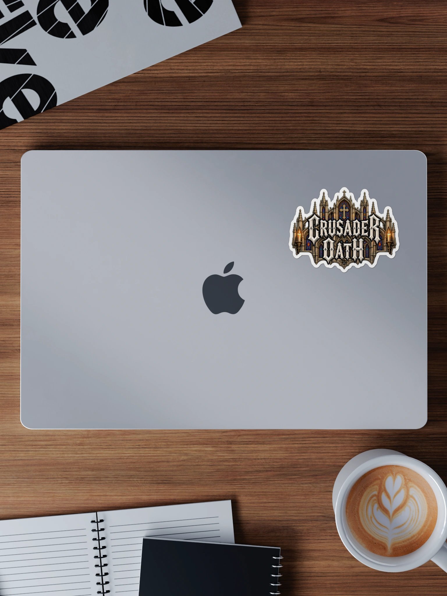 Crusader Oath New Logo Sticker product image (10)