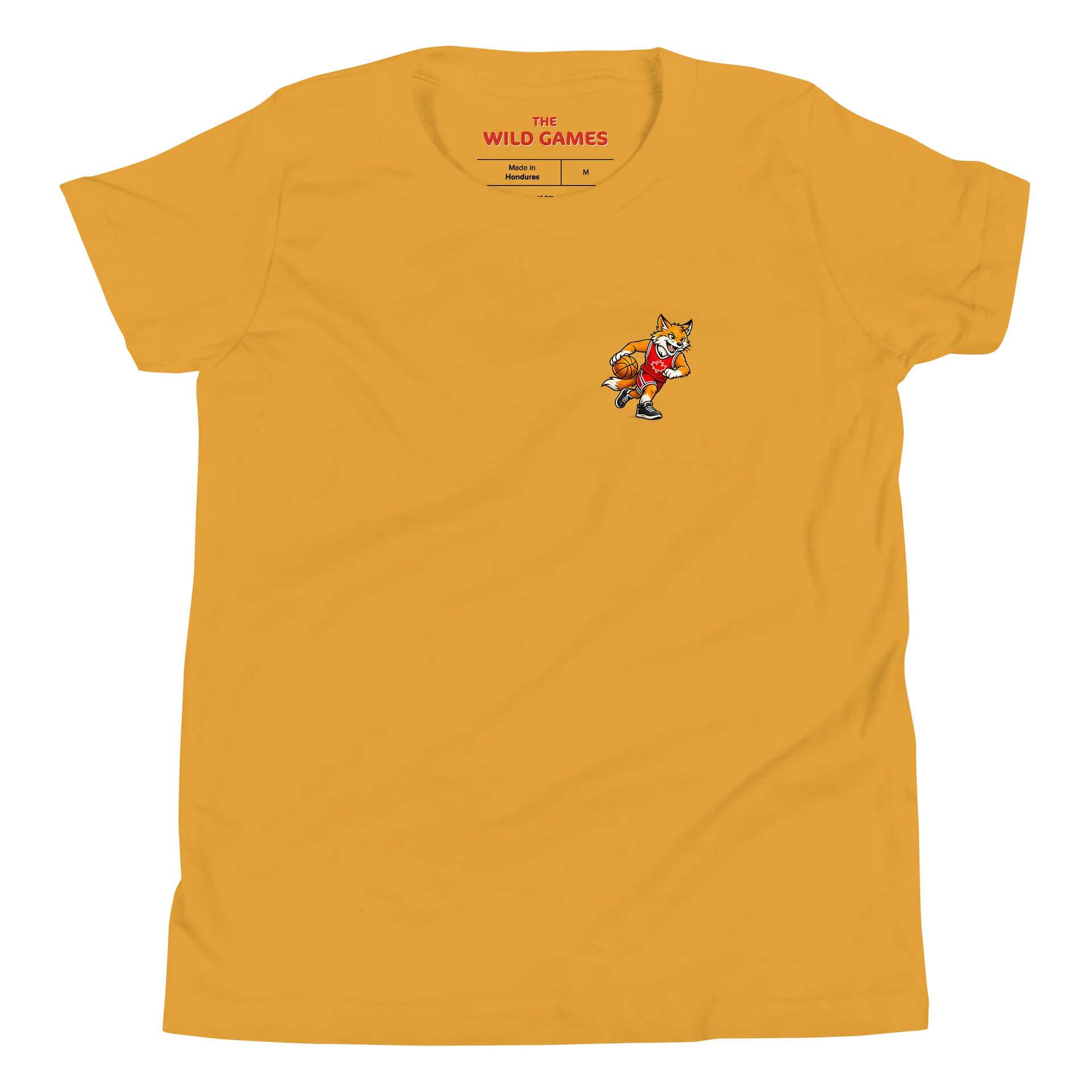 Fox Basketball Player T-Shirt for Kids | The Wild Games product image (1)