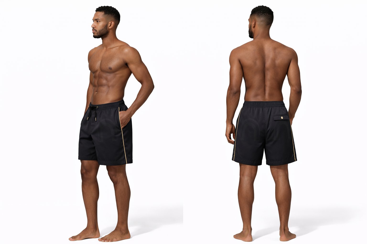 The Levantine Crest Short — Atelier Edition (Handcrafted to order. Delivery within 3 weeks) product image (6)