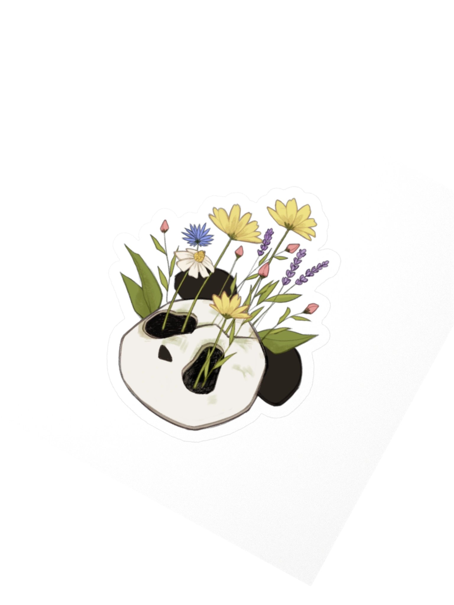 Panda Mask Sticker product image (4)