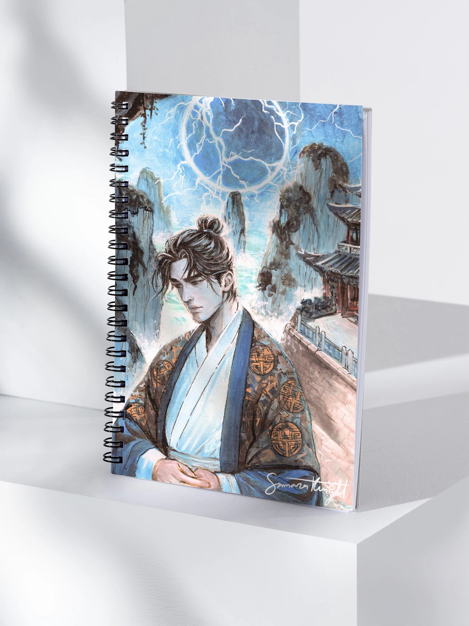 Cliffs of Ulsan spiral notebook product image (4)