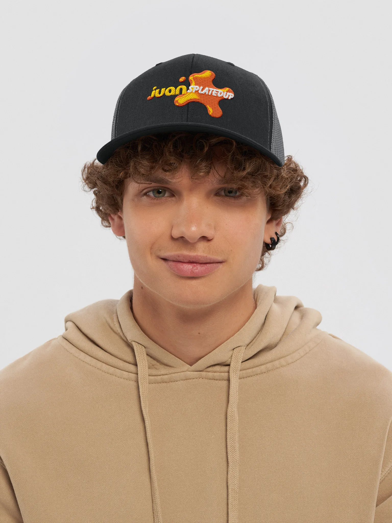 JuanSplatedUp Trucker Hat product image (5)