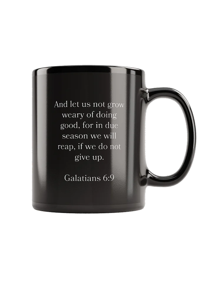 Let us not Grow Weary Bolt Mug product image (1)