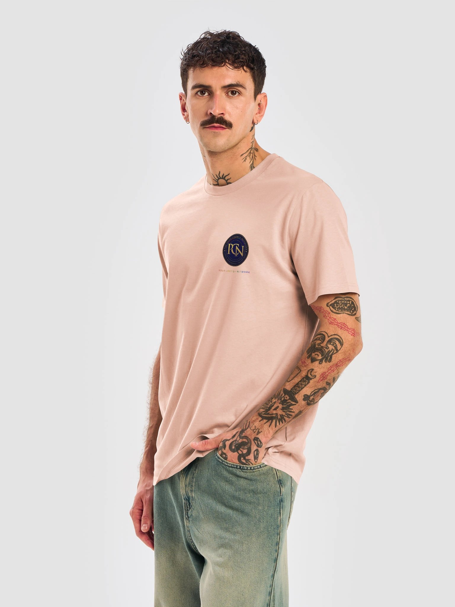 The Supporter Tee - Full Rainbow product image (4)