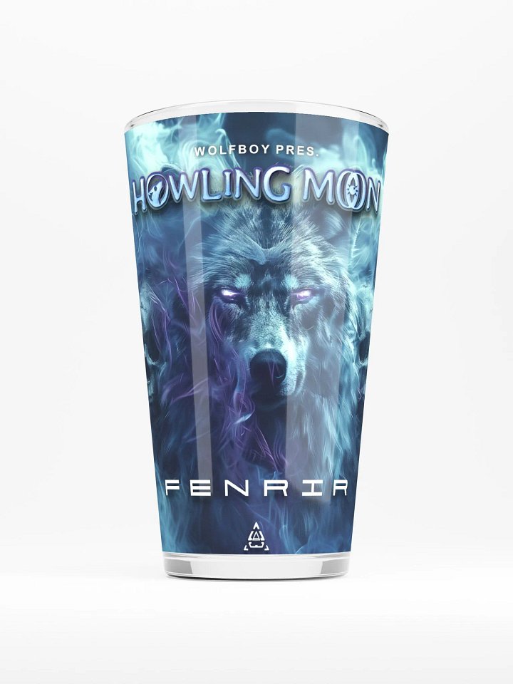 Fenrir Pint Glass (Artist Edition) product image (1)