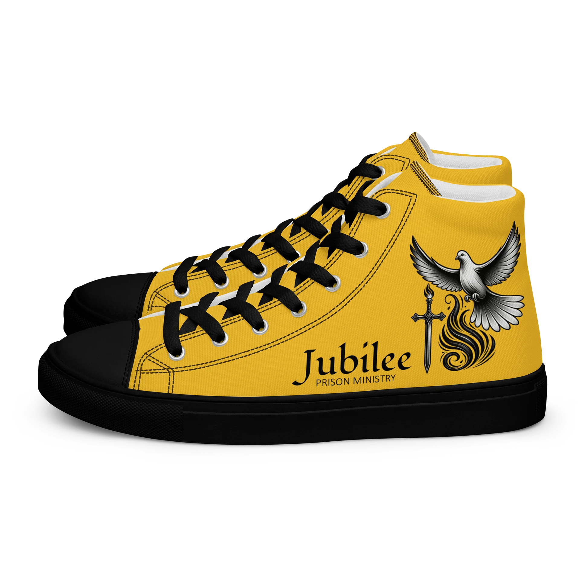 Men's Jubilee High-tops - Yellow product image (1)