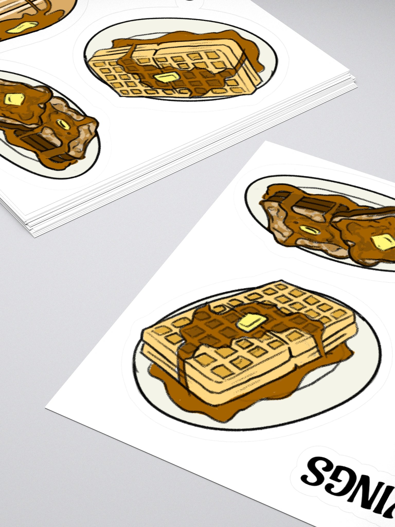 Breakfast Vinyl Sticker Pack product image (4)