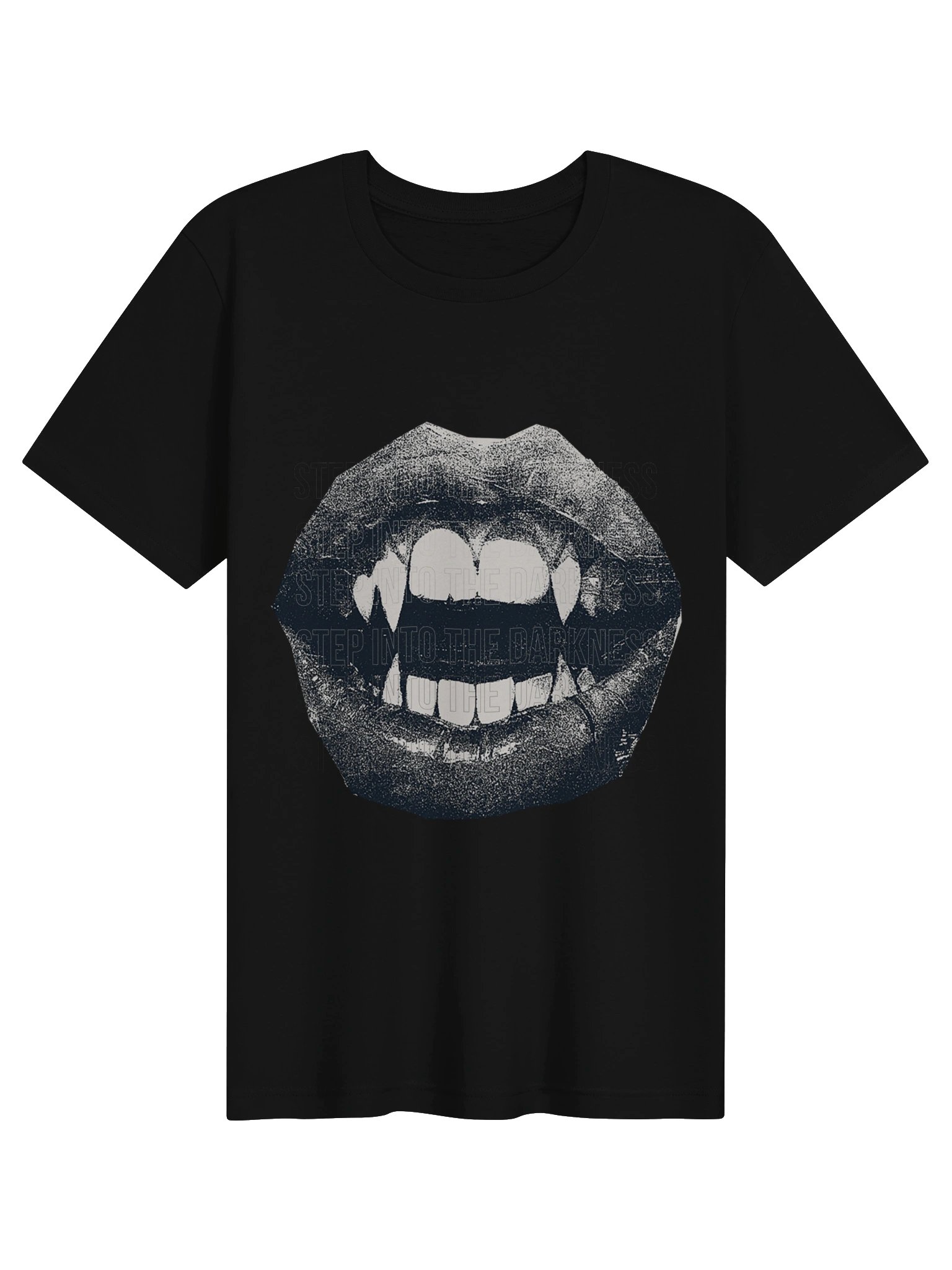 'Step Into The Darkness' printed t-shirt product image (1)