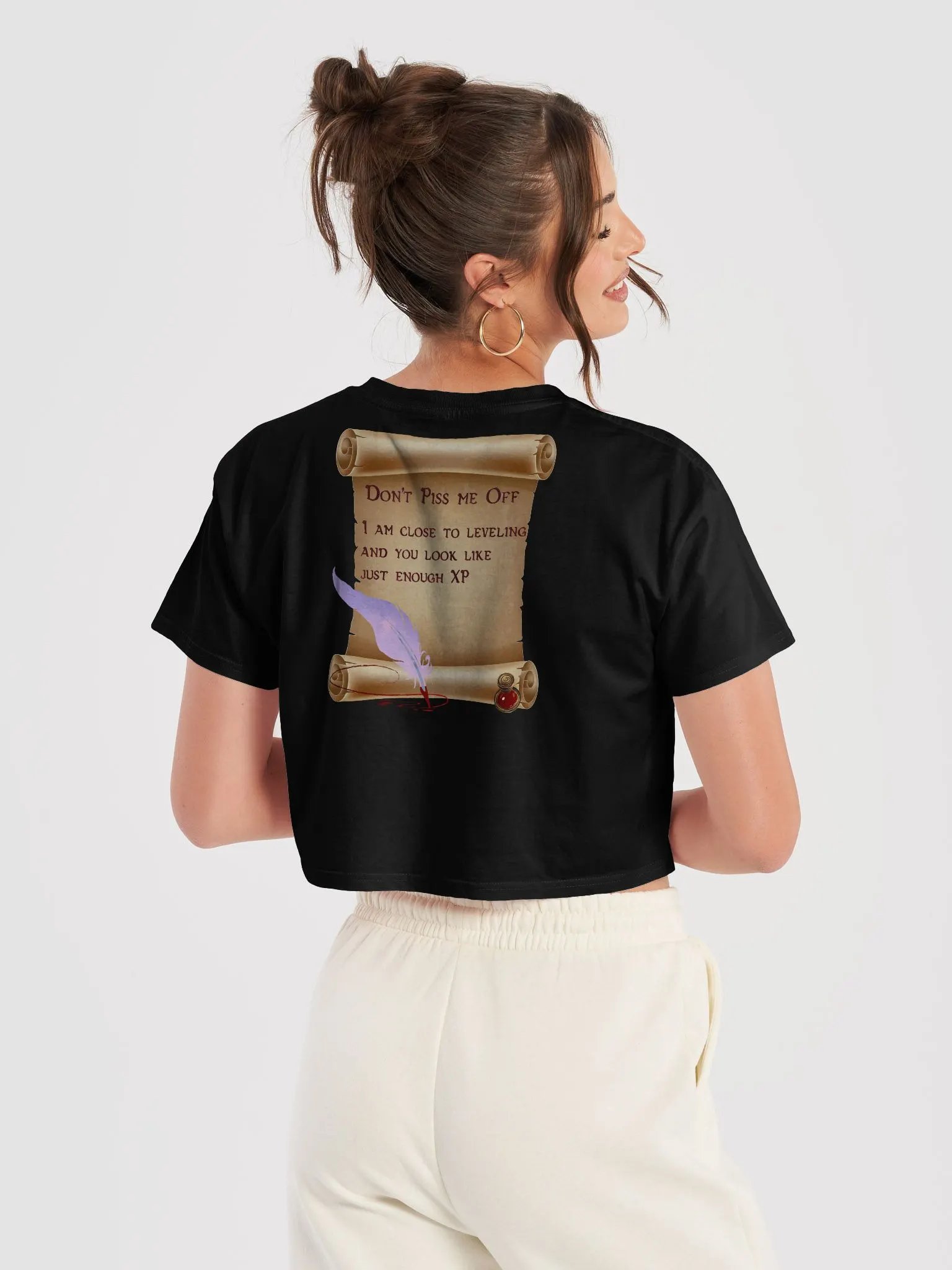 Leveling Up Crop Top product image (42)