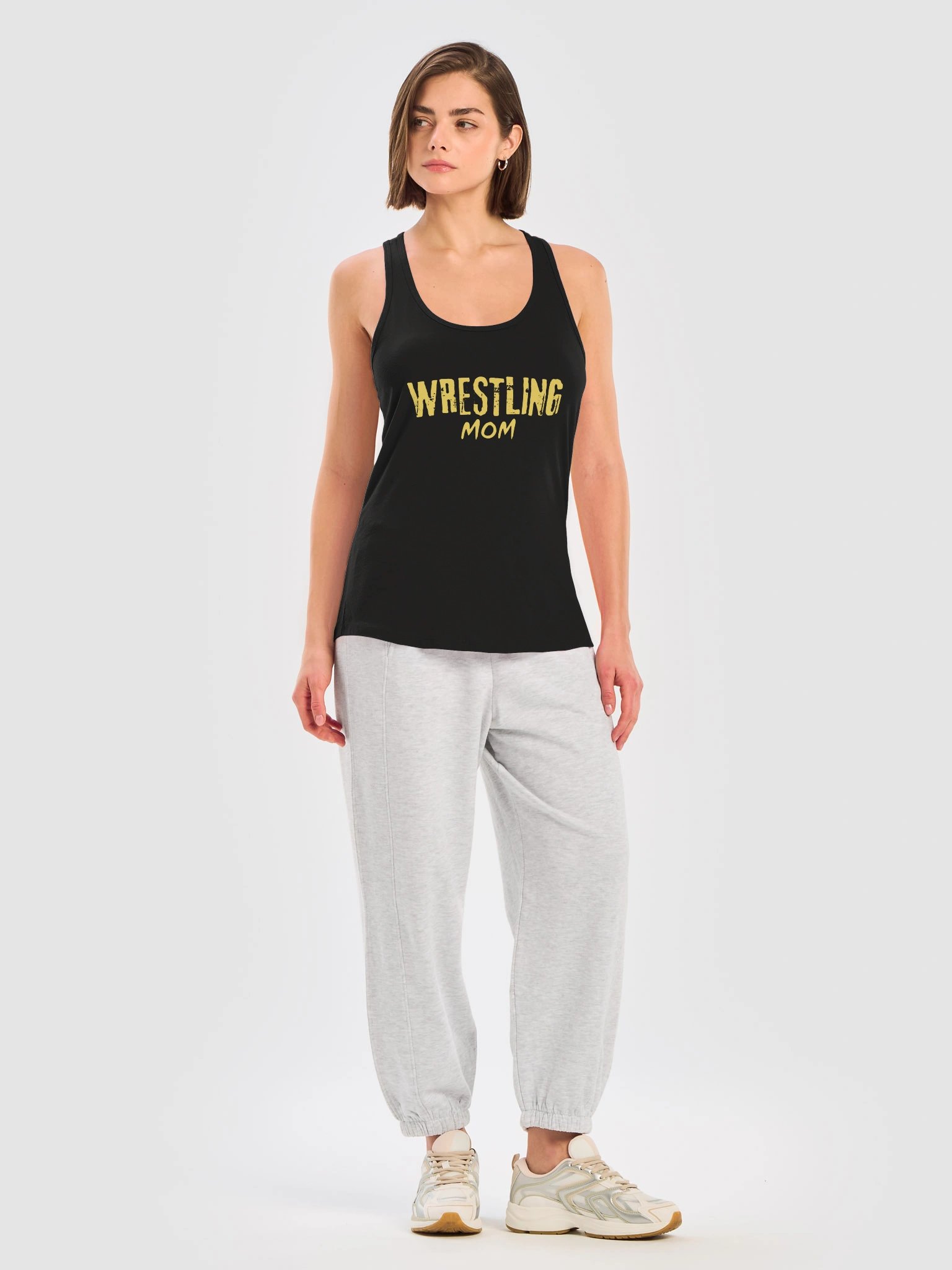 Wrestling Mom Racerback Tank product image (21)