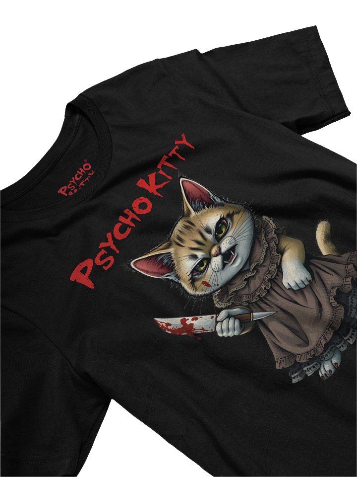 Grizelda Psycho Kitty Supersoft Unisex T-Shirt product image (2)