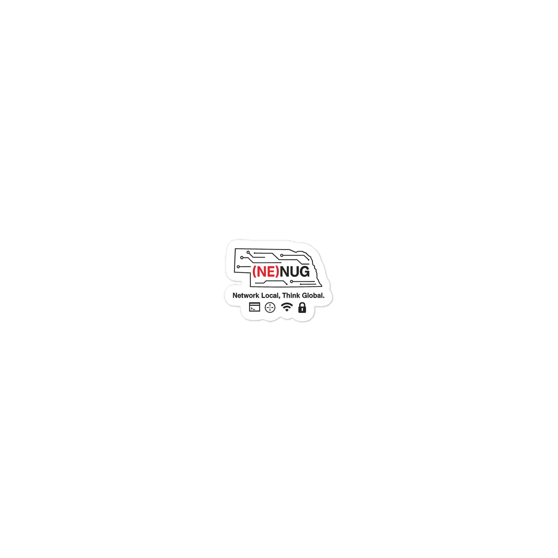 (NE)NUG Connection Die Cut Sticker product image (1)
