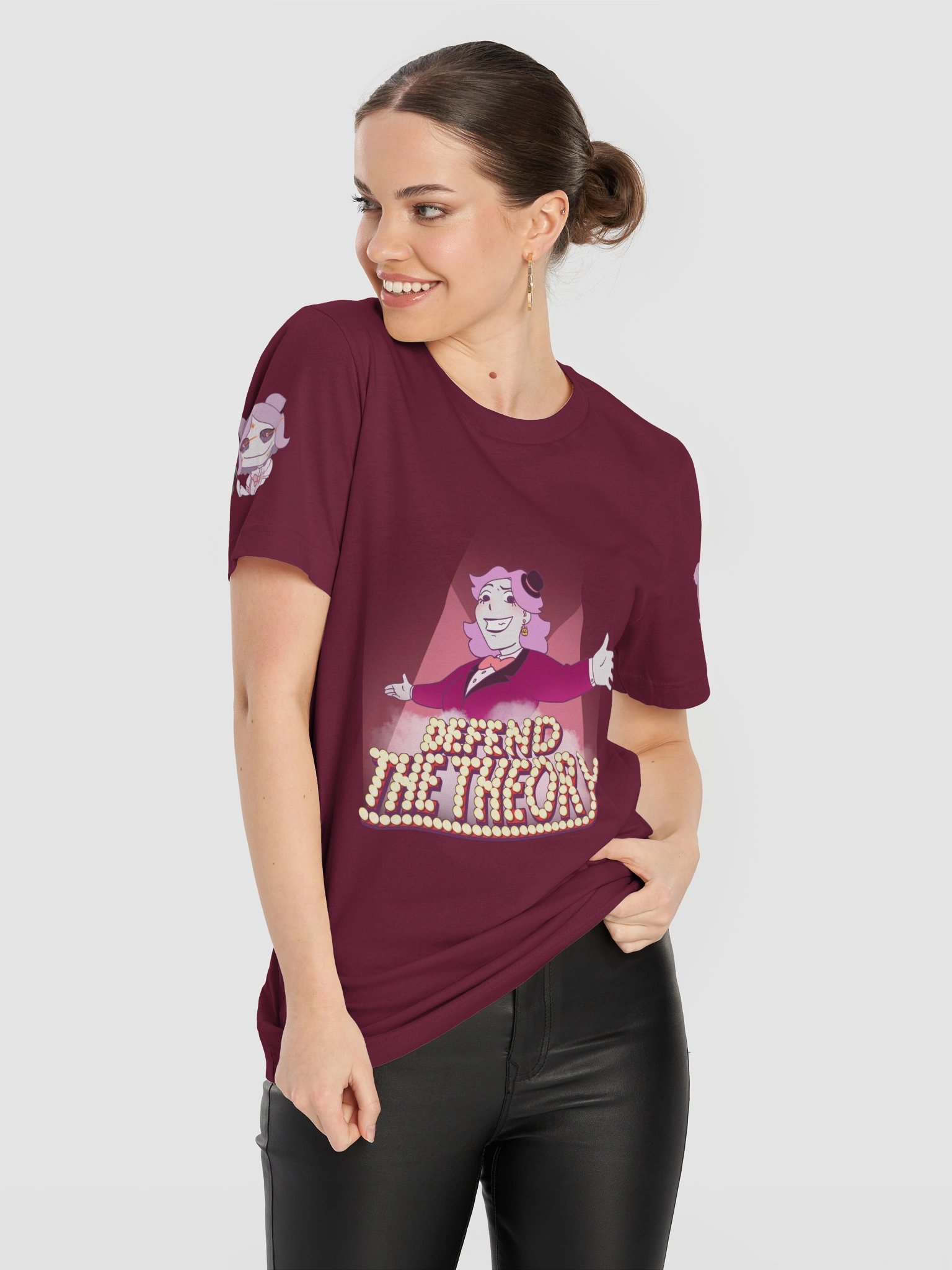 Defend The Theory Pink Luxury Shirt product image (120)