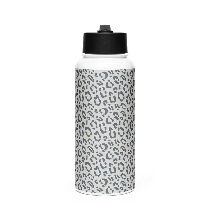 Bold Leopard Print Stainless Steel Water Bottle product image (1)