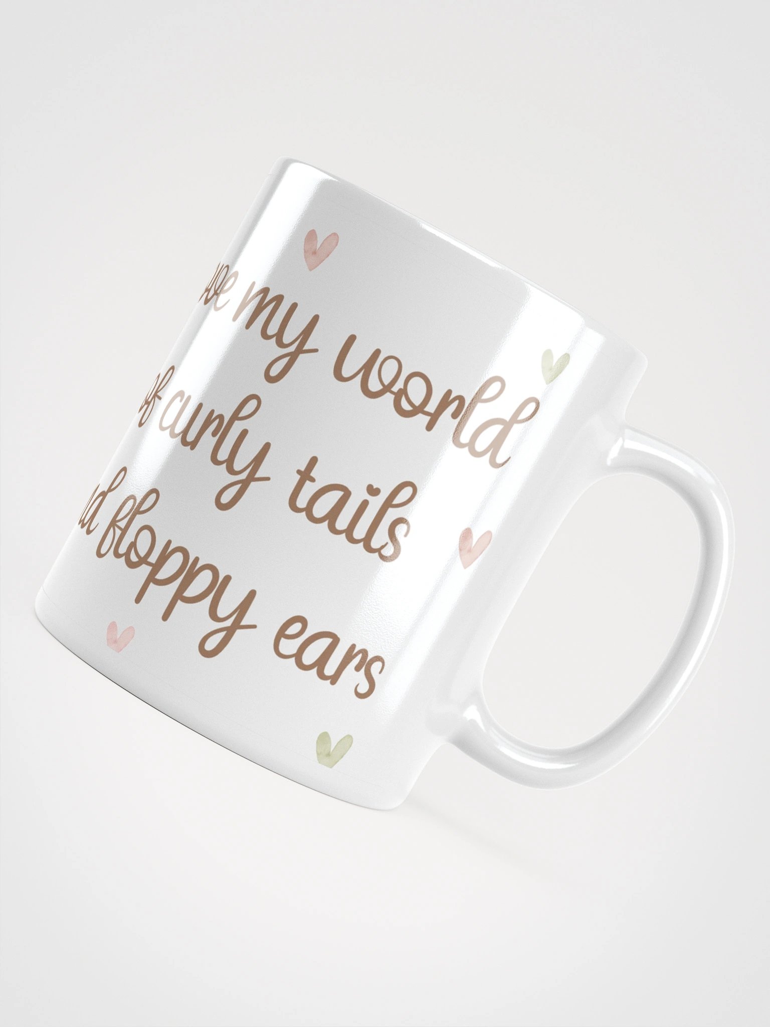 Curly Tails & Floppy Ears Pig Mug product image (5)
