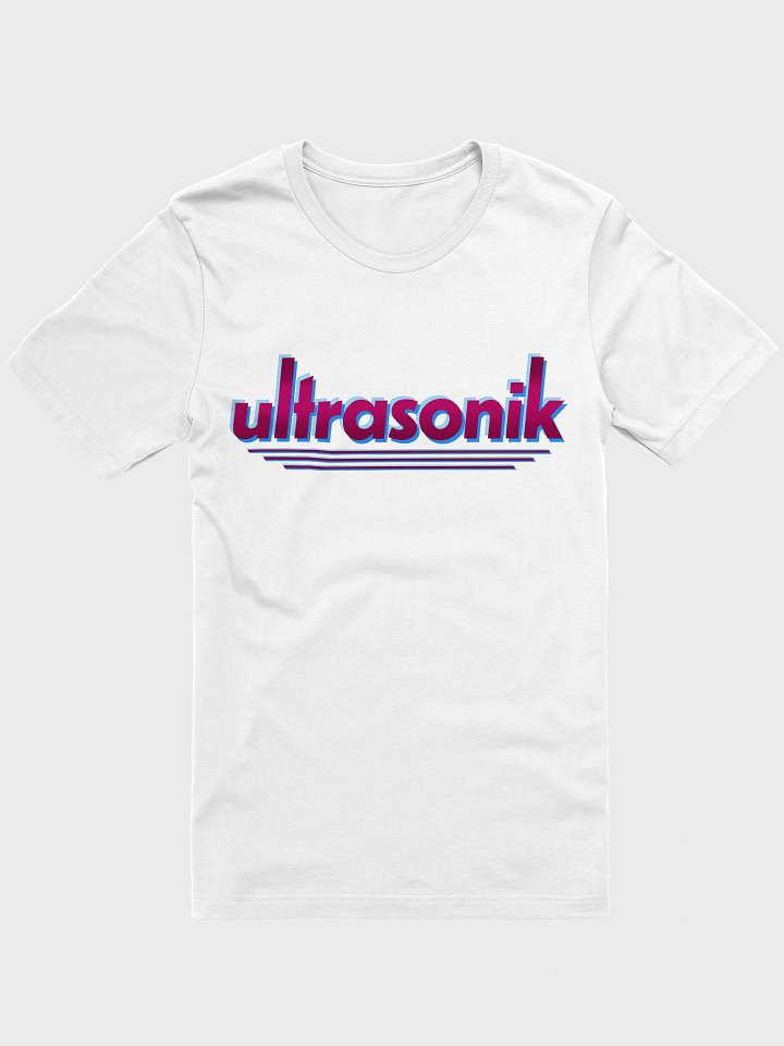 ultrasonik Silhouette Logo Premium T-Shirt (White or Sage) product image (1)