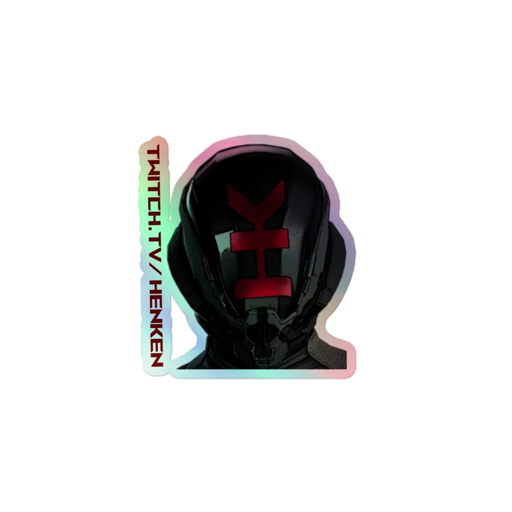 Henken Holo Channel Helmet Sticker product image (1)