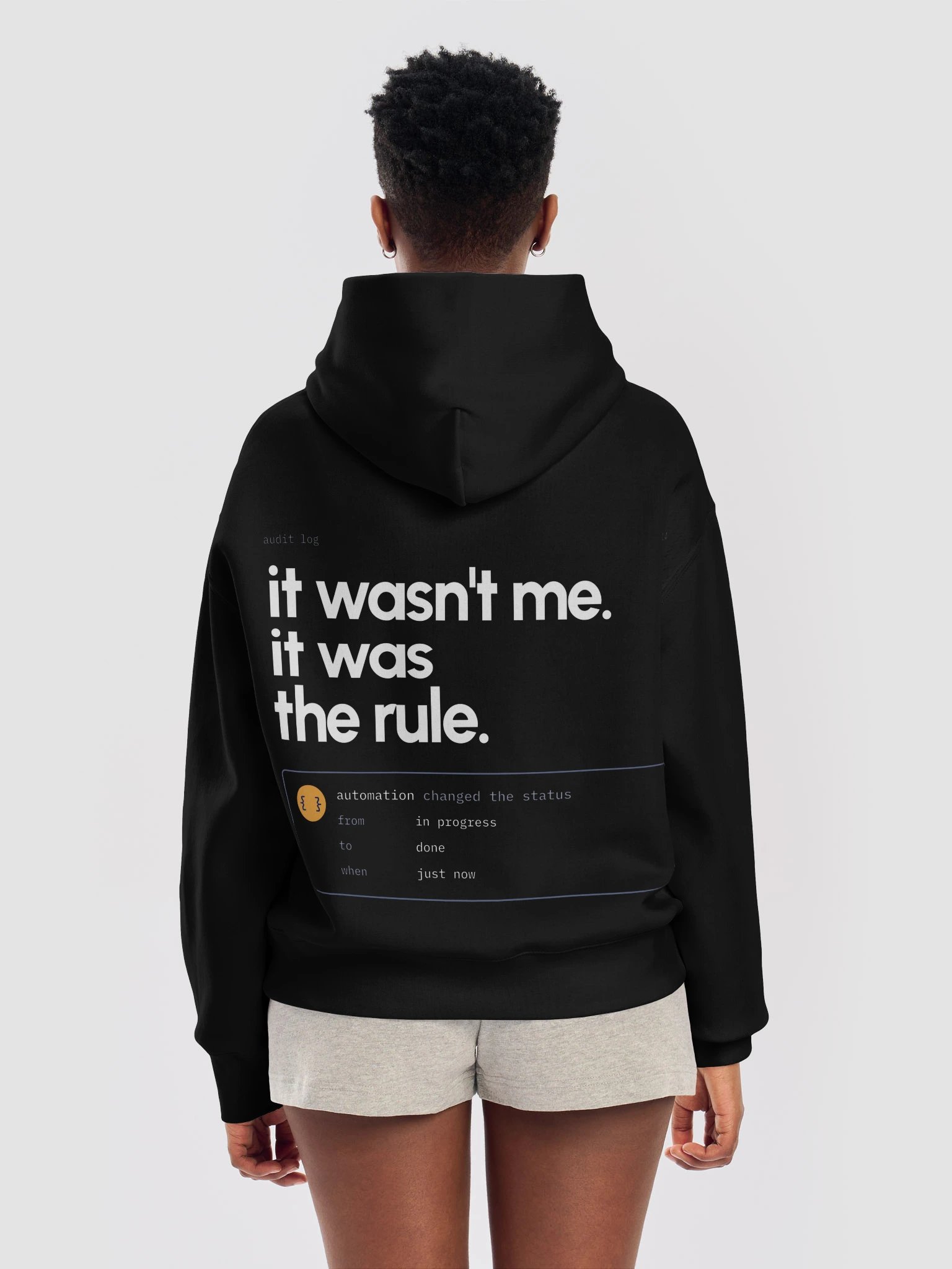 It was the rule women's hoodie product image (6)