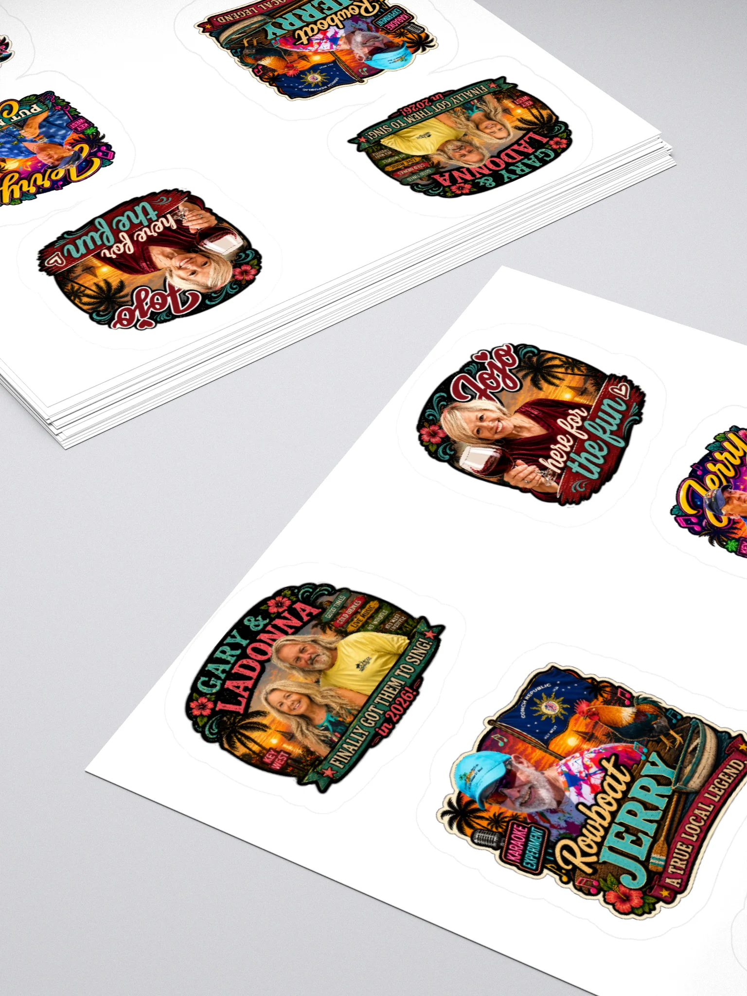 Character Vinyl Sticker Pack 4 product image (4)