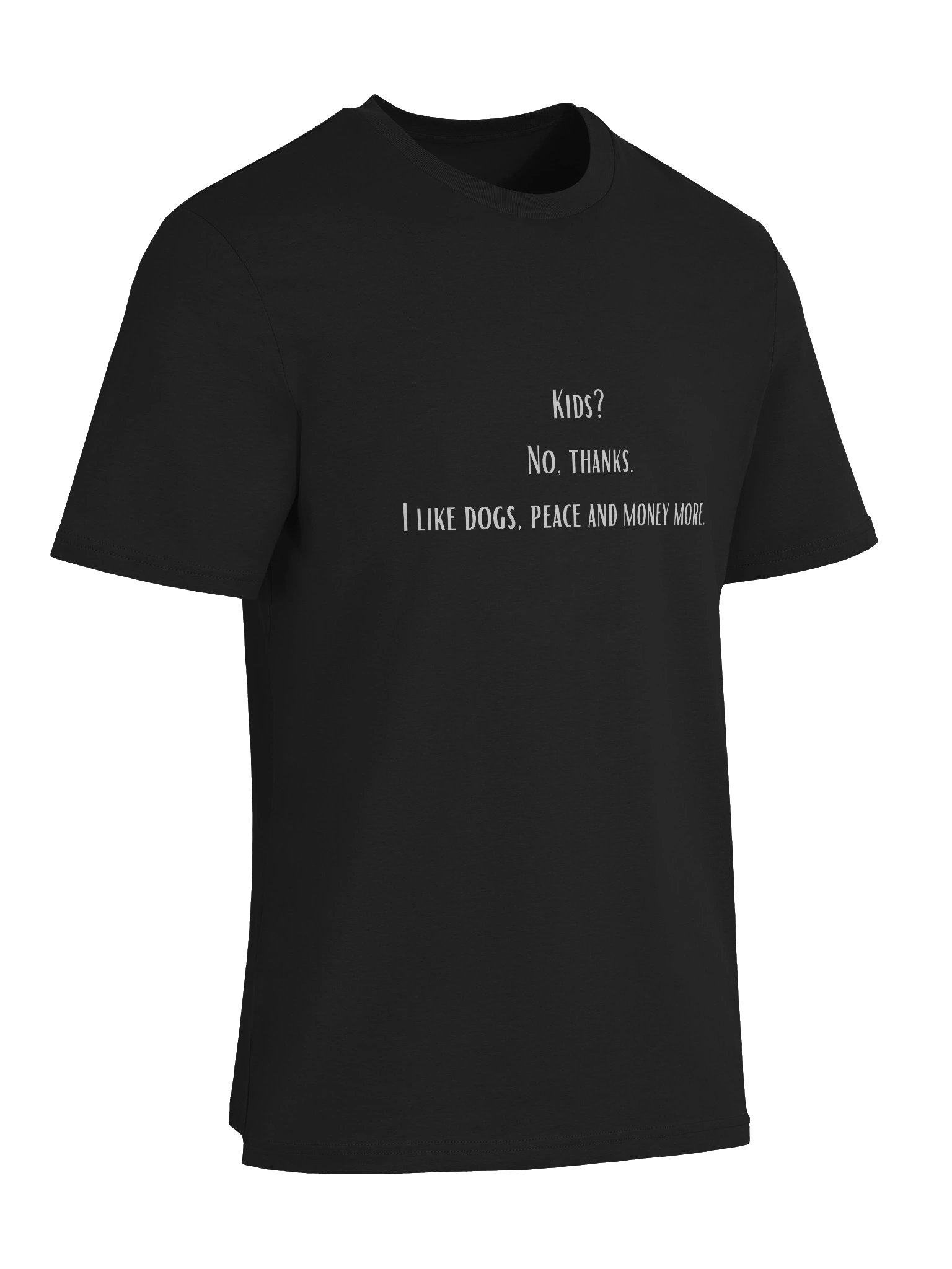 Kids? No thanks. T-shirt product image (6)