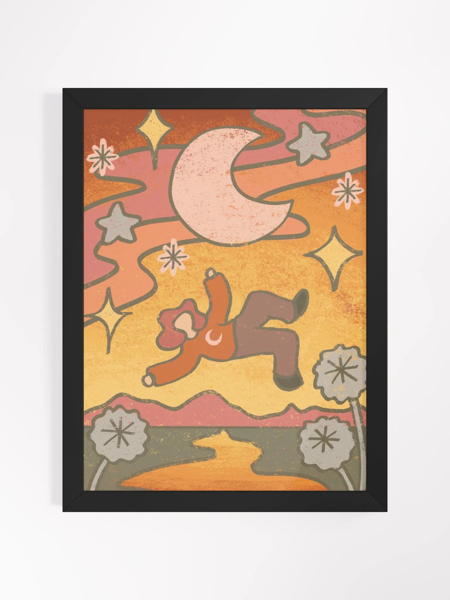 The Moon - Framed Print product image (1)