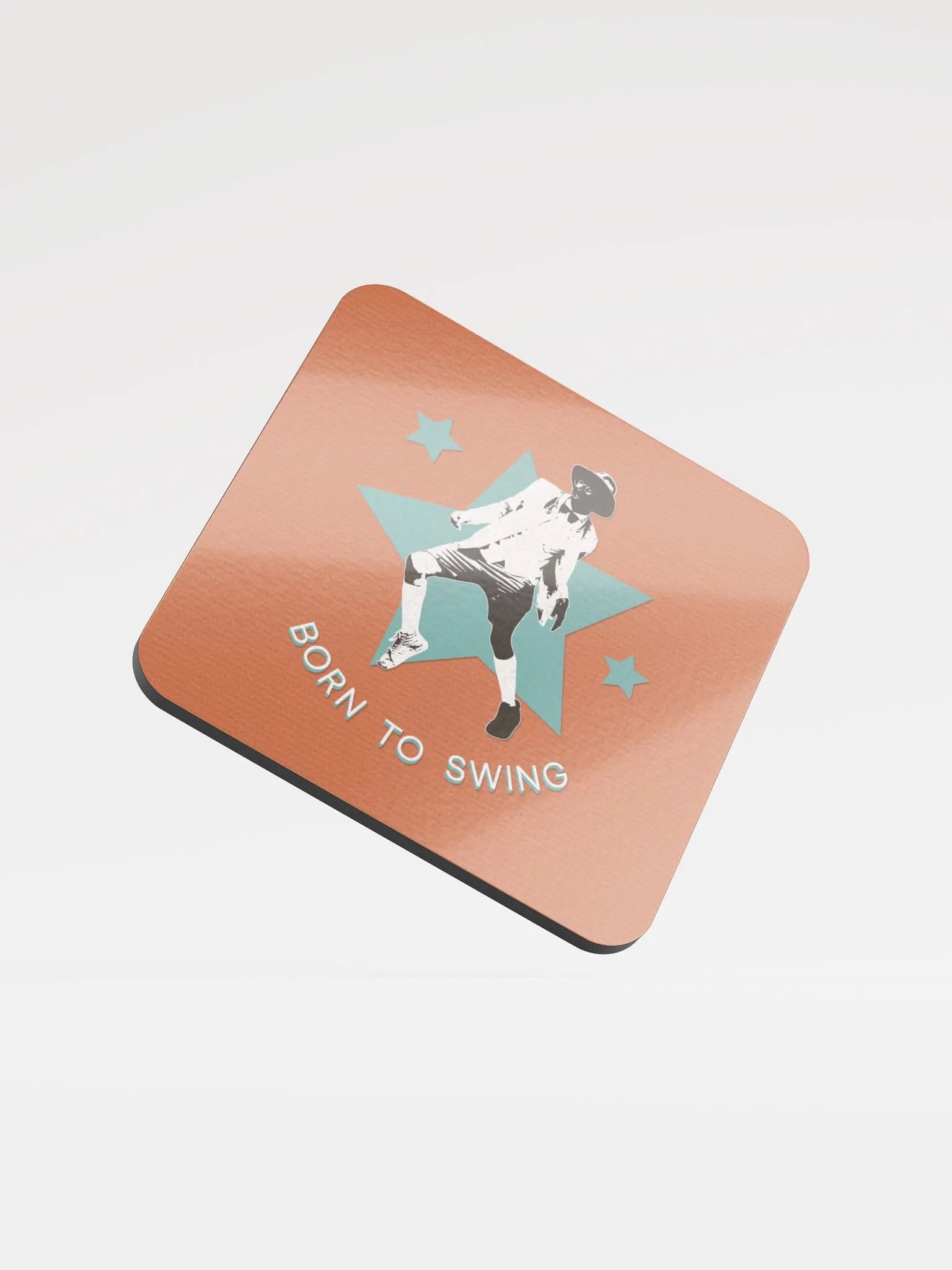 Born To Swing Beverage Coaster product image (2)