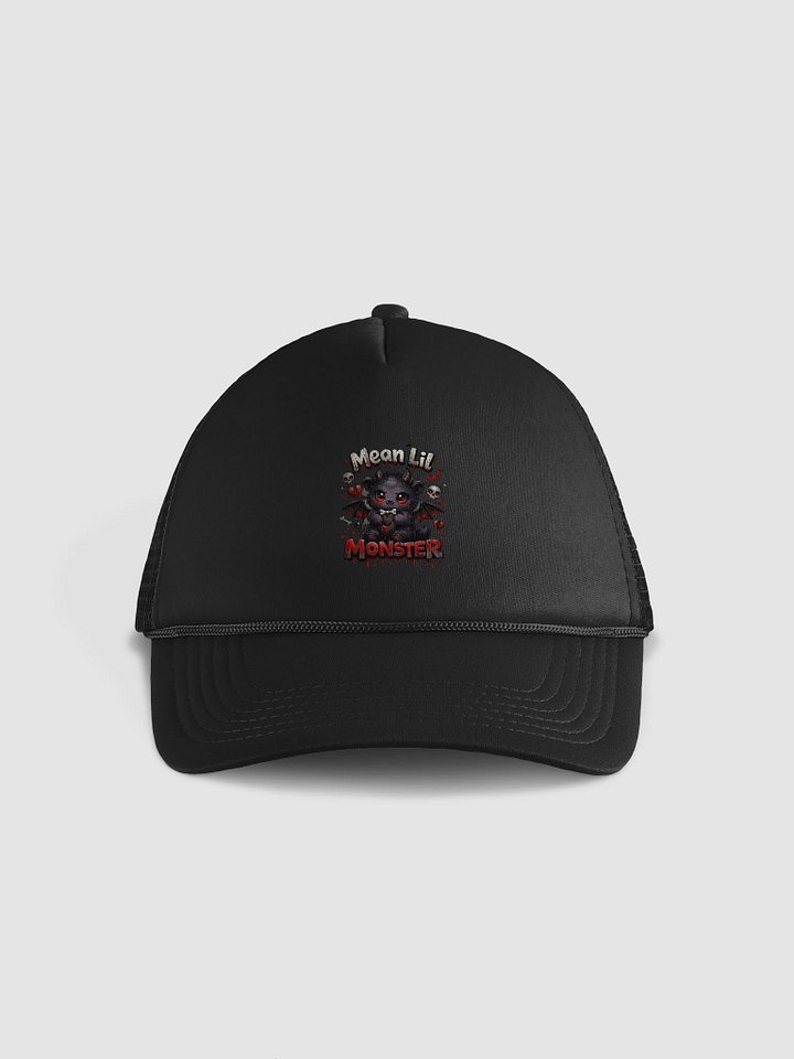 Mean Lil Monster Heart Trucker Hat product image (1)
