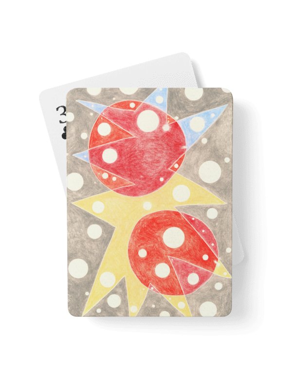 Cartoon Conflict Playing Cards product image (1)