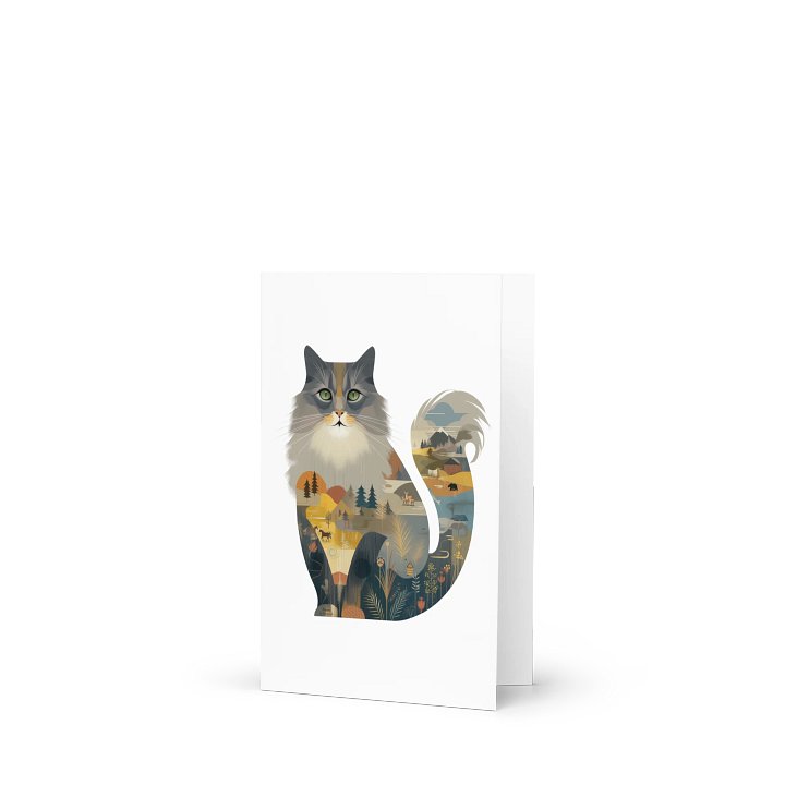 Nanny (Western Abstract) - A Honeysada Greeting Card product image (1)