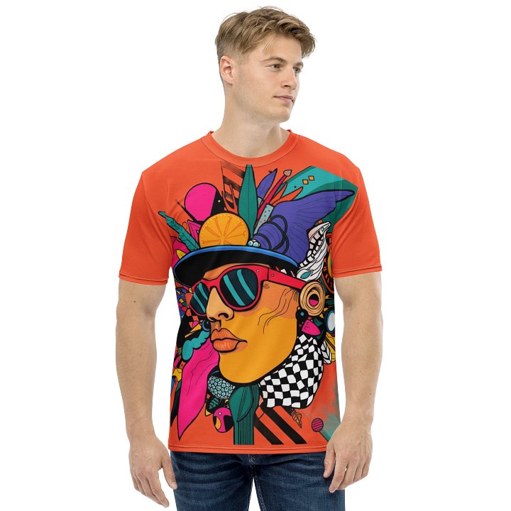 Vibrant Visionary All-Over Print T-Shirt product image (2)
