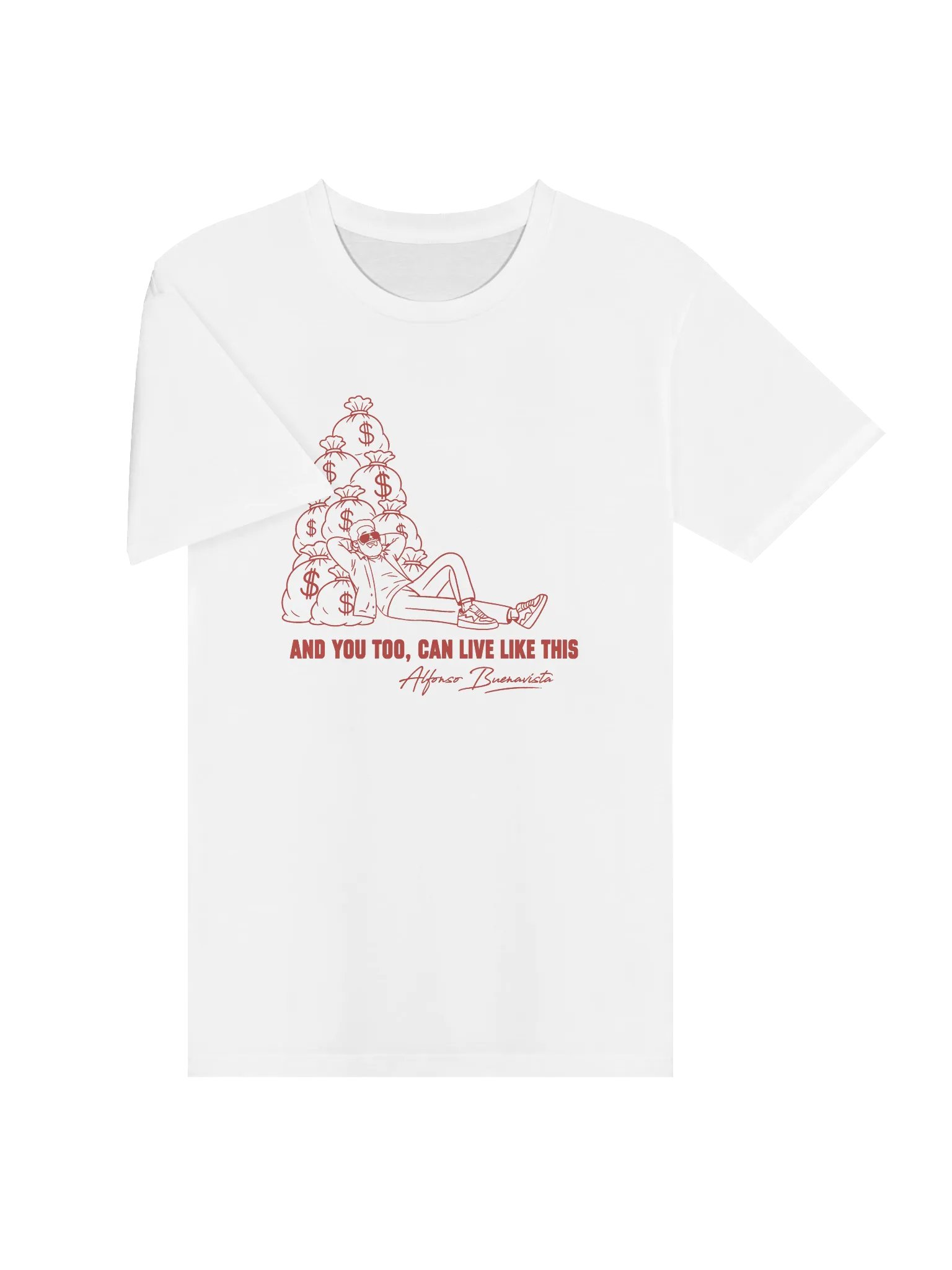 Alfonso Buenavista Tee — White product image (2)