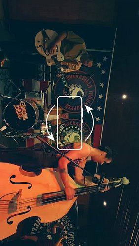 They say people don't watch long horizontal videos on Instagram. Let's see. Here we are having fun playing Johnny Burnette ba...