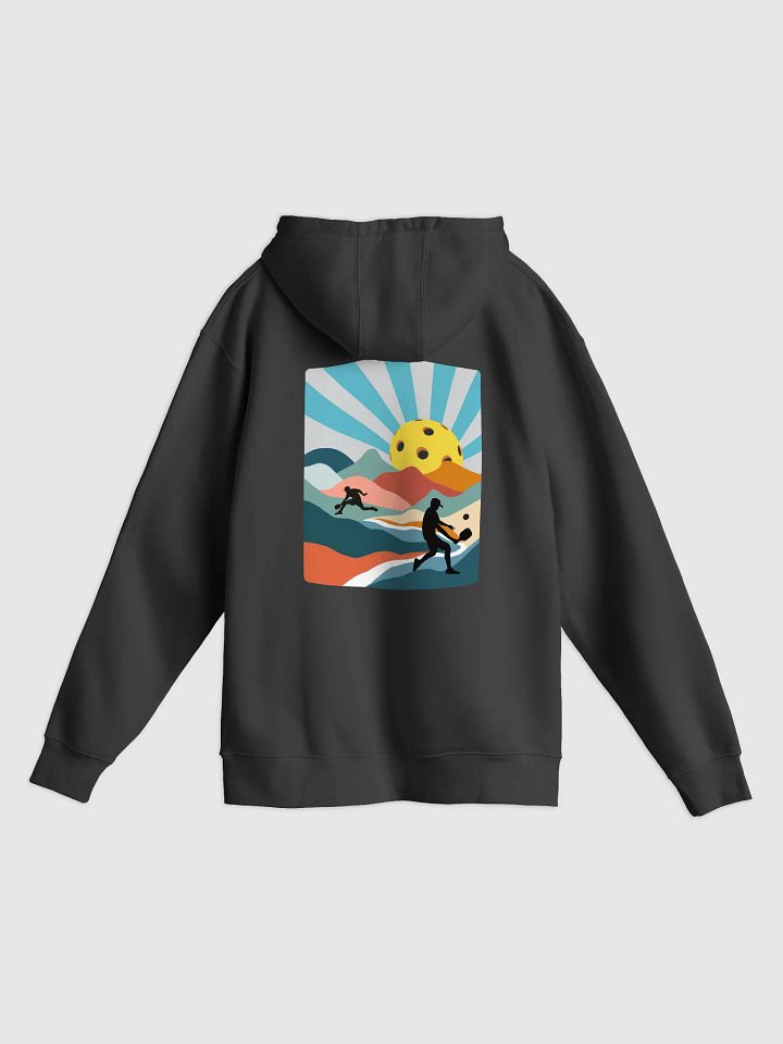 Discover Pickleball Premium Hoodie Dark Colors product image (2)