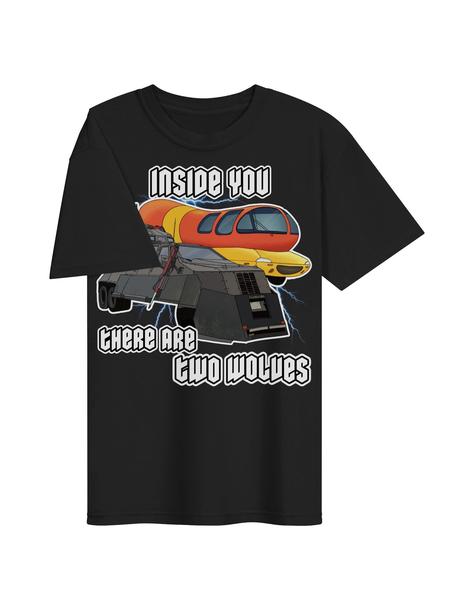 Inside You, There Are Two Wolves Tee product image (3)