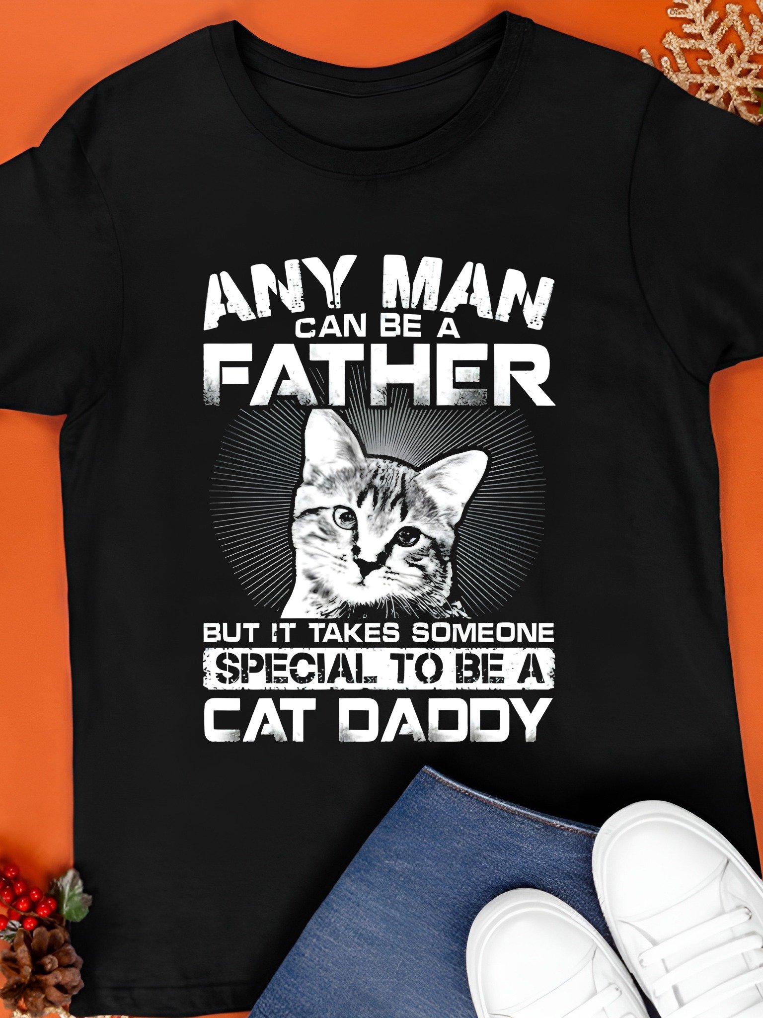 Someone Special To Be A Cat Dad T-Shirt product image (1)