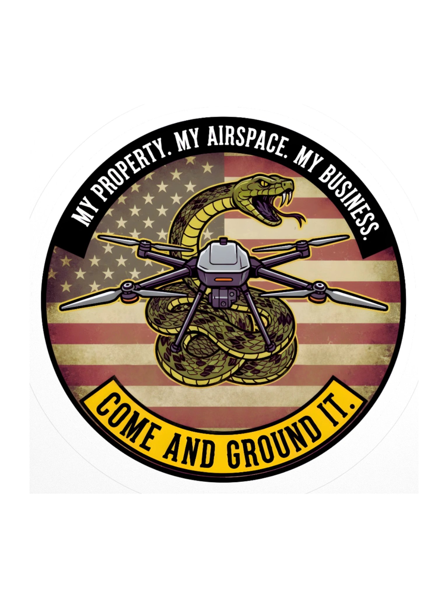 Don't Tread Sticker product image (1)
