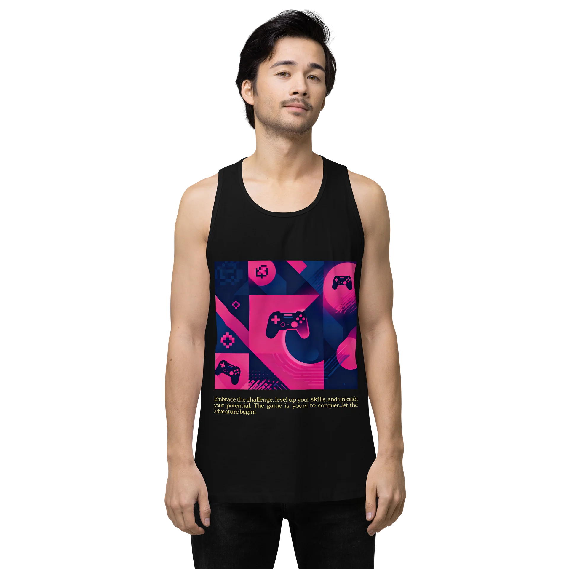 Pixel Power Men's Tank Top product image (1)