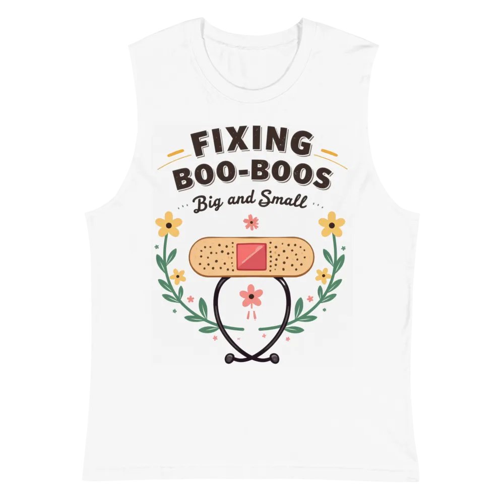 Boo-Boo Fixer Muscle Tank product image (2)