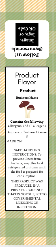 Mushroom Meadow Plaid Template Bundle product image (2)