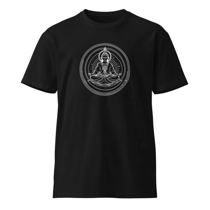 [Meditation 3 -White] Unisex Tee product image (1)