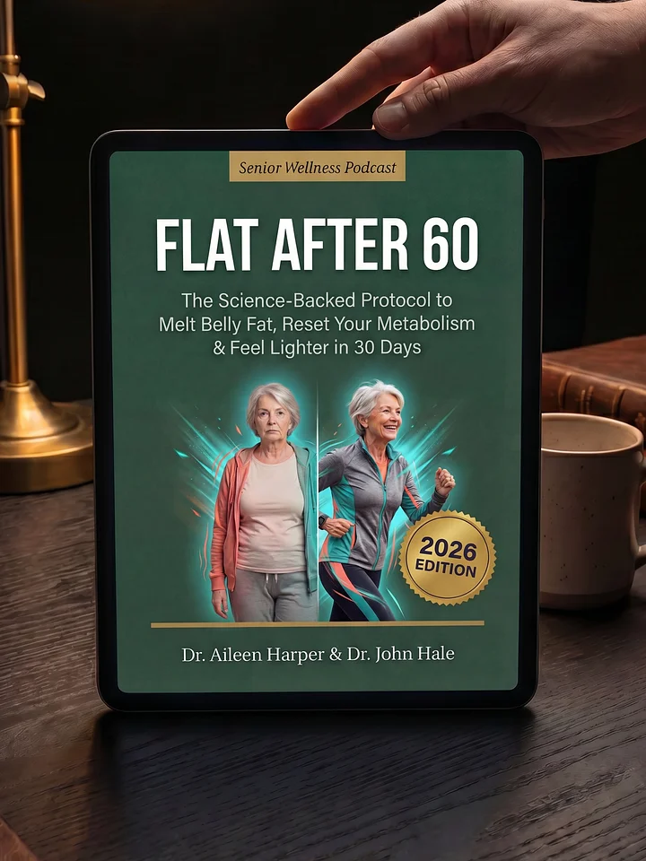 FLAT AFTER 60: The Science-Backed Protocol to Melt Belly Fat, Reset Your Metabolism & Feel Lighter in 30 Days product image (2)