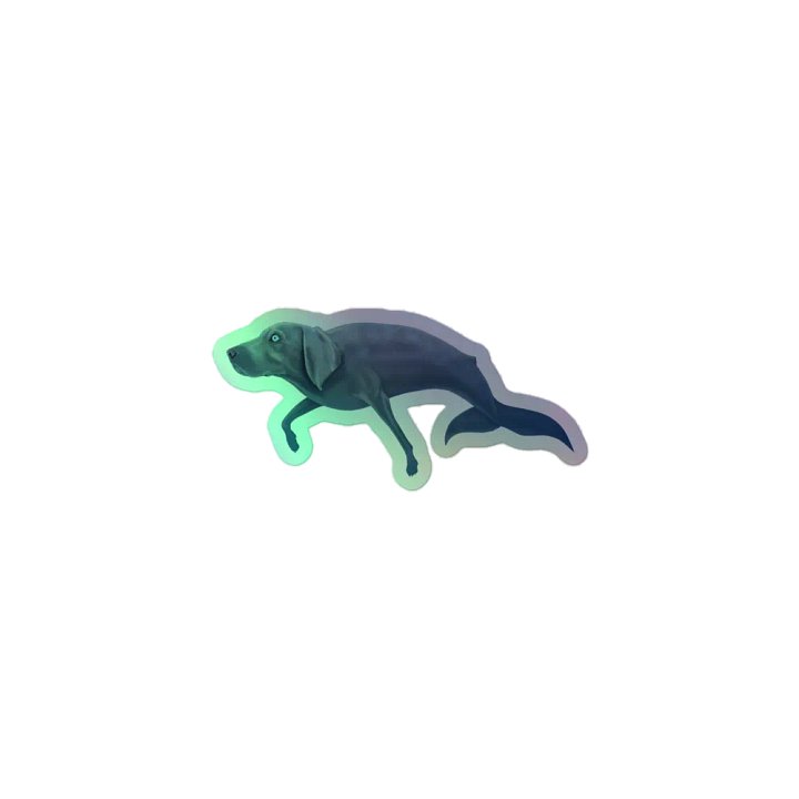Whalemeriner Holo Sticker product image (1)