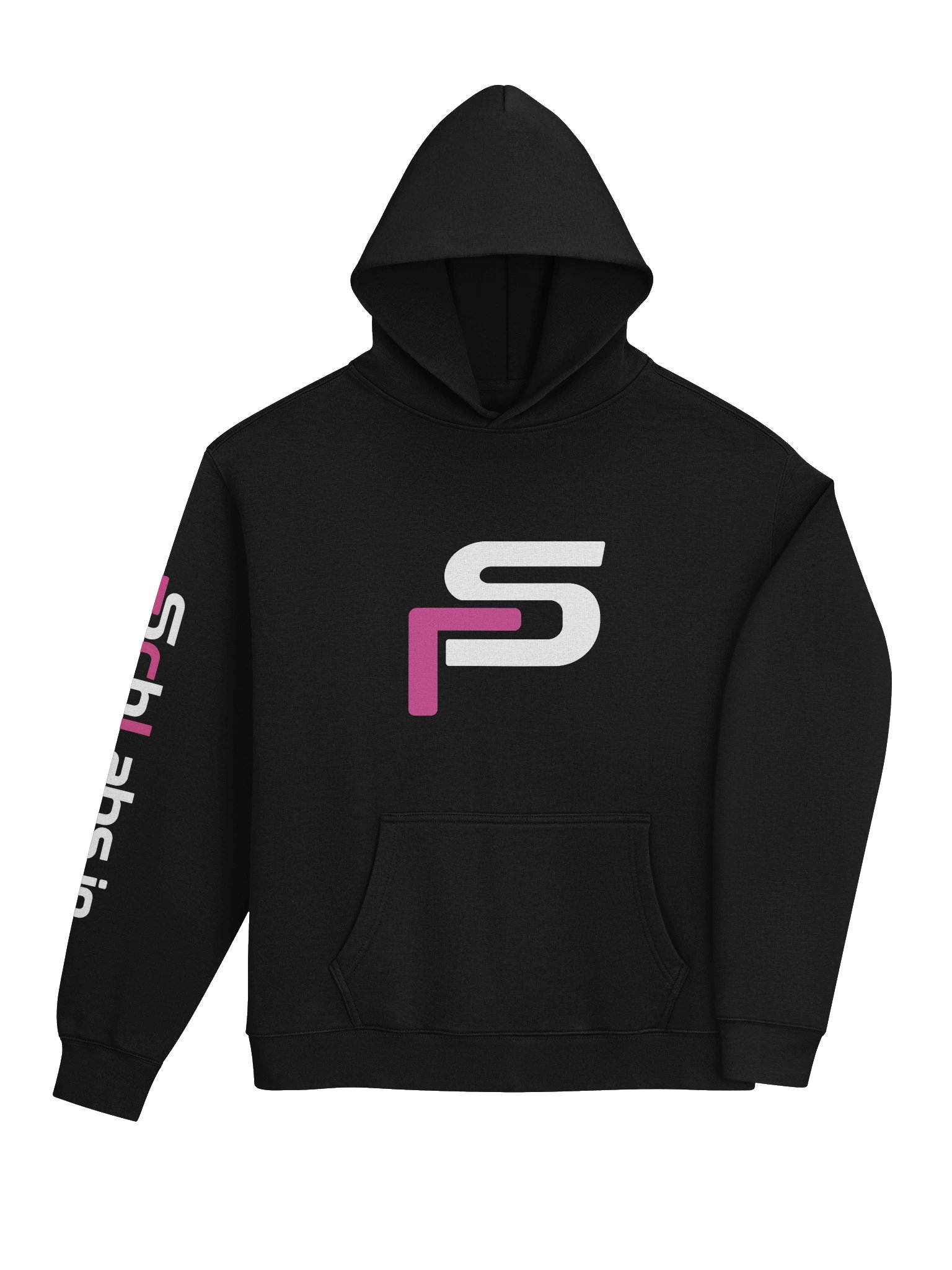SchLabs Signature Hoodie — Pink & White product image (4)