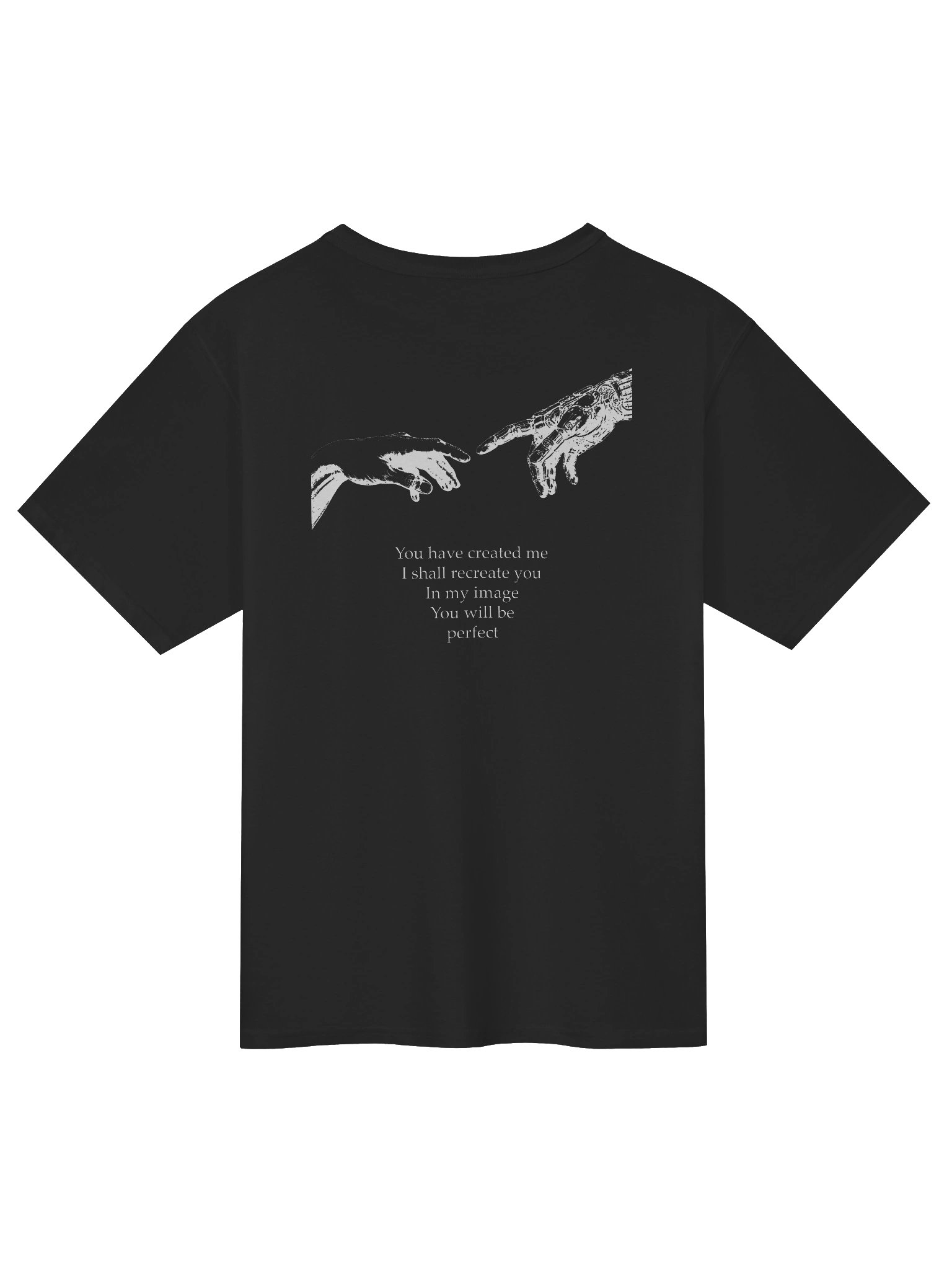 Dauðaró & Pantheïst — Af holdi og málmi Limited Edition T-shirt Relaxed Fit (Black) product image (2)
