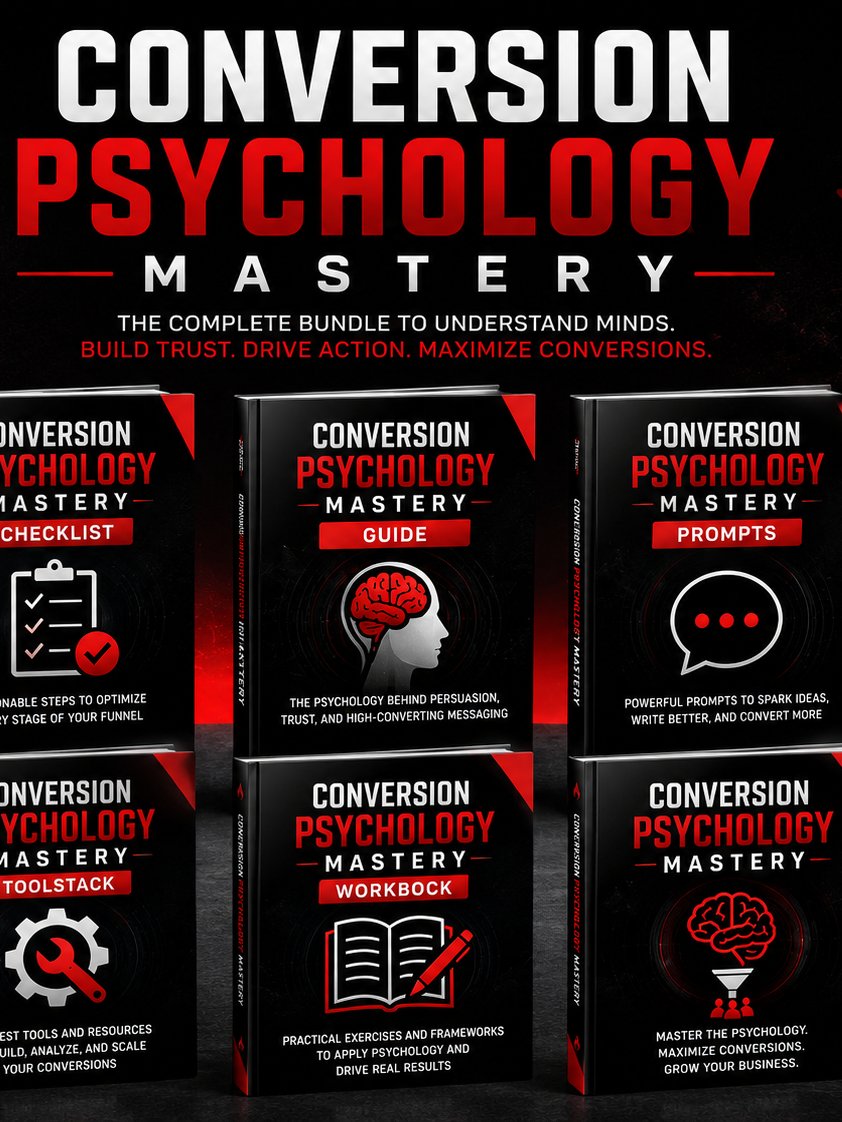 Conversion Psychology Mastery product image (4)