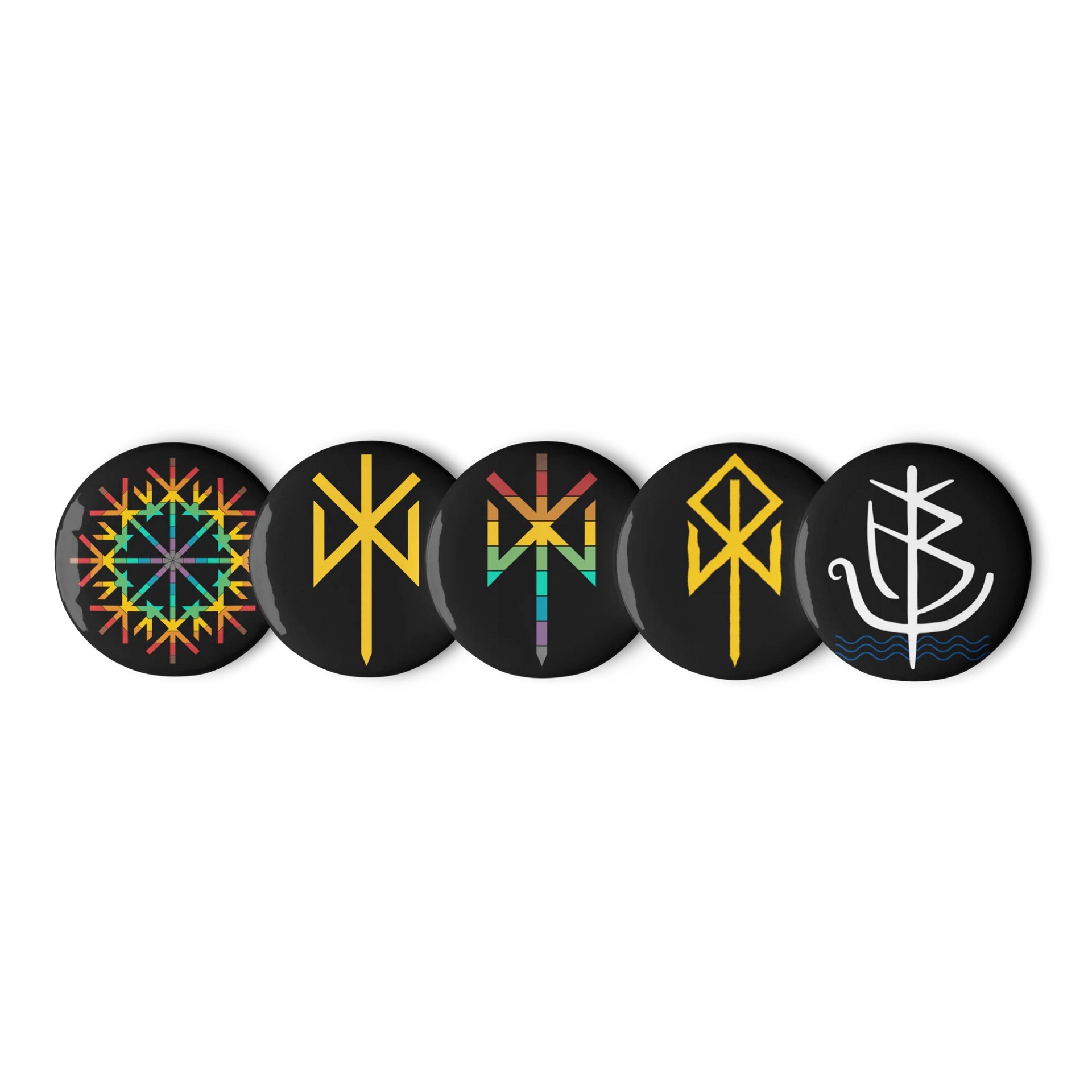 RUNES OF VANDERHEIM BADGE SET product image (1)
